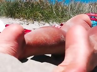 Bare Feet at Beach