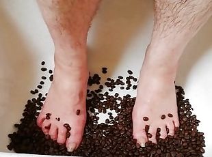 Fun with coffee beans