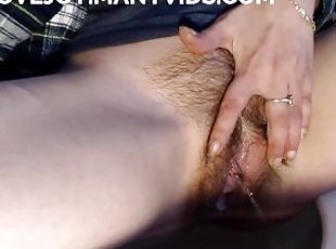 Amateur Hairy Pussy Teen Pee CLOSE UP PEEING PISSING
