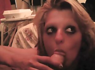 Sara Swallow Smoking Meth Cock Worship Ball Sucking Teen Whore Craves Cum