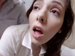 Cumshot, Tenåring, Hardcore, Petite, Fetisj, Brunette