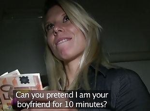 Utendørs, Amatør, Blowjob, Hjemmelaget, Kamera, Voyeur, Pov, Europeisk, Blond, Euro