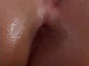 Wet juicy pussy fingering  Close up