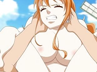 NAMI FUCKS HARD COWGIRL (ONE PIECE HENTAI)