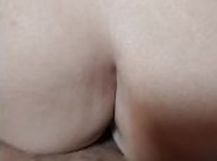 Husband fucks wifes tight wet pussy till she cums all over it