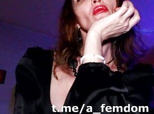 Fetish Domina Eva Latex Femdom Mistress BDSM Kink High Heels Footfetish Milf Gonzo Satin Nylon