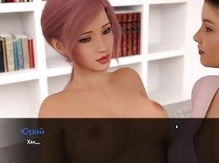 isot-tissit, nännit, lesbo-lesbian, milf, punapää, lunttu, suuteleminen, blondi, 3d, rinnat