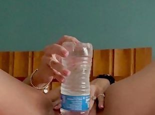 Sticla, Clitoris, Masturbare (Masturbation), Orgasm, Pasarica, Amatori, Milf, Latina, Mama, Pov