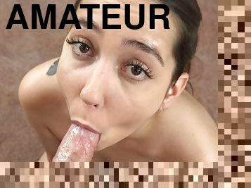 store-pupper, amatør, blowjob, hjemmelaget, intervju, pov, pupper, intervju-interview, brunette, audition