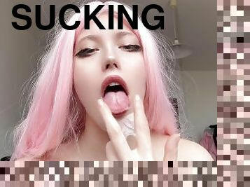 Egirl Spit Tongue Fetish Ahegao