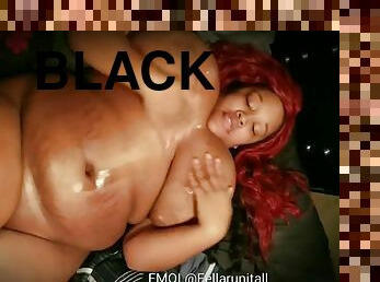 Phat breast - Big Black Penis big breast black sbbw big