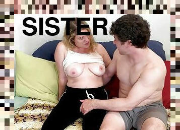 Stepsister Teaches Stepbro How To Get To Homebase