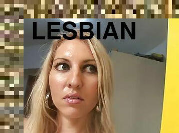 Gorgeous ladies make you pop a boner with a lesbian clip