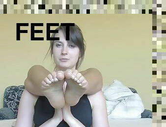 Sylwia and veronika yoga feet