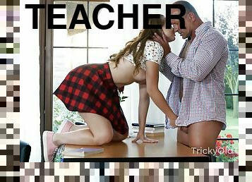 Lady Bug Fucks Her Teacher - Hard Sex