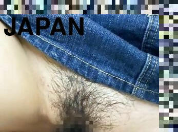 asia, berambut, umum, pelajar, amatir, sayang, remaja, bintang-porno, jepang, bertiga