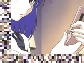Horny huge boobs anime wife banged hard