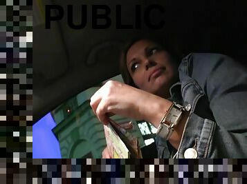 Public Agent - Lost Cutie Gets A Ride From Stranger For A Taste Of Her Slit Juice 1 - Szilvia