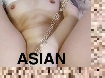 Fingering/ reverse cow girl riding/ Asian girl