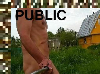 nudist, in-afara, public, exchibitionist, pula, pozat-tatele