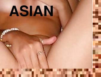 SMALL ASIAN TEEN MASTURBATES TIGHT PUSSY