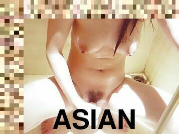 asiatiche, bagno, masturbarsi, innocenti, doccia, solitari
