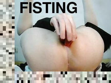 fisting, pussy, amatør, anal, homofil, blond, undertøy, søt, fetisj, alene