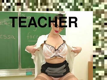 Hot for the teacher