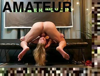 She Roughly Punished In All Holes By Jiu-Jitsu Instructor