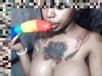 Dildo blow again