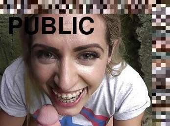 Public Agent - Brazilian Twerker Had Intercourse Outdoors 2 - Erik Everhard