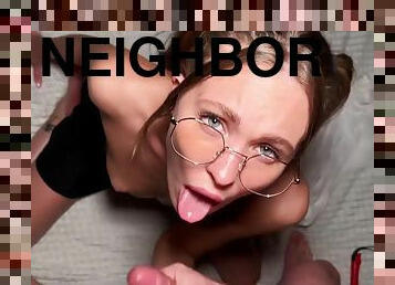 Shagged Neighbor for Bad Behavior - Amateur Sex