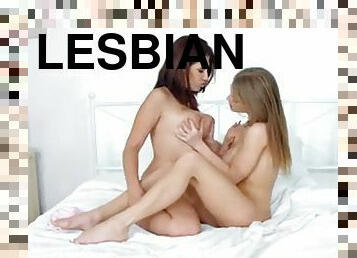 Seductive lesbian friends