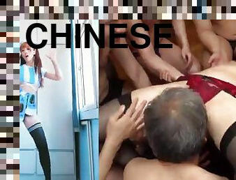 Chinese girls dance fetish