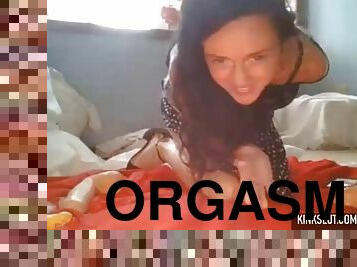 orgasme, pissing, squirt, amatør, dildo