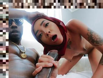 Muslim Thot Takes Big Black Penis