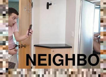 Latina With Huge Bum Fucks Her Neighbor