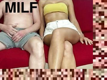 mastubasi, ibu-dan-anak-laki-laki, amatir, sayang, jenis-pornografi-milf, latina, ibu, handjob-seks-dengan-tangan-wanita-pada-penis-laki-laki, pasangan