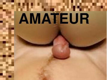 amatör, anal, trosor, sprut, fetisch, kuk