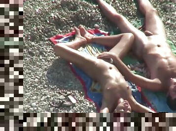 star, u-javnosti, pušenje, tinejdžeri, kućni-uredak, par, plaža, špijun, 18yo, stariji