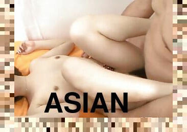 Explicit asian titty fuck