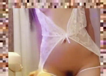 asiatique, gros-nichons, chatte-pussy, babes, ados, lingerie, chinoise