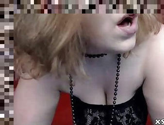 Chubby cute teen orgasm on live webcam
