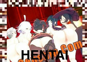 Genshin Impact Mega Sex Compilation Hentai Uncensored