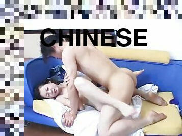 Horny chinese doctor threatens to fire his nurse unless she lets him fuck her!