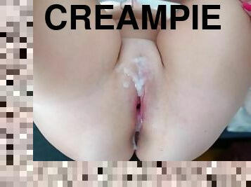 Creampie and sperm on ass compilation
