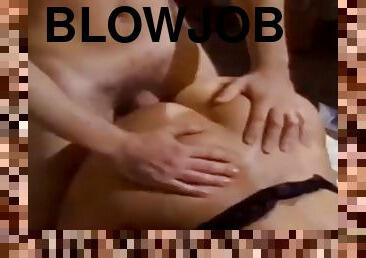 babes, blowjob, rumpe-butt, brunette