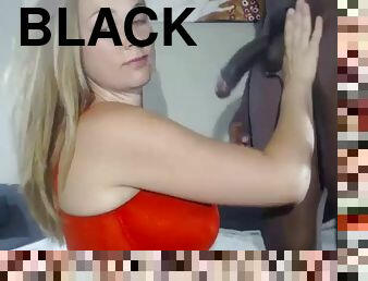 All white hoes should worship black dick like this