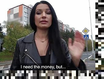 Polish kurwa ania kinski is in need of money and cock