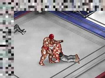 Fire pro wrestling world gyaku male ryona giant brothers vs ryu